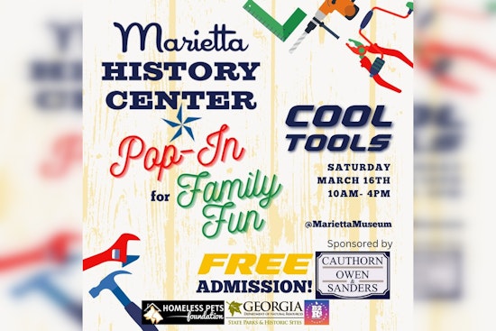Family Fun Day at Marietta History Center Offers "Cool Tools" Experience and Free Admission