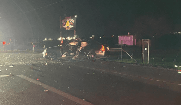 Fatal Motorcycle-Car Collision on SH-21 Leaves 1 Dead, 3 Critically Injured in Mustang Ridge