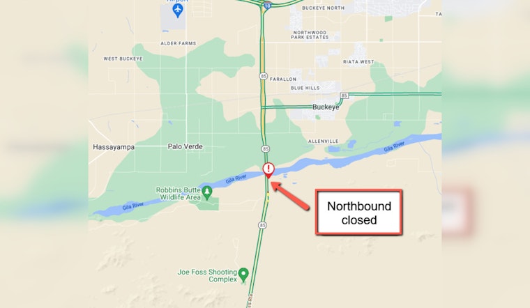 Fatal Wrong-Way Collision on SR 85 Near Buckeye Claims One Life, Injures Five Including Teens