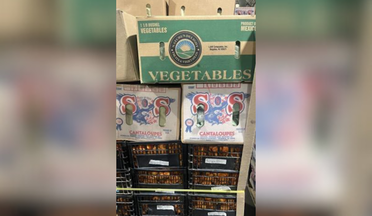 Feds Seize Over 3,600 Pounds of Meth Disguised Among Vegetables at Otay Mesa; Truck Driver Detained