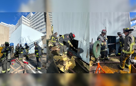Firefighters Battle Blaze at MRI Building Behind Boston VA Hospital with No Injuries Reported