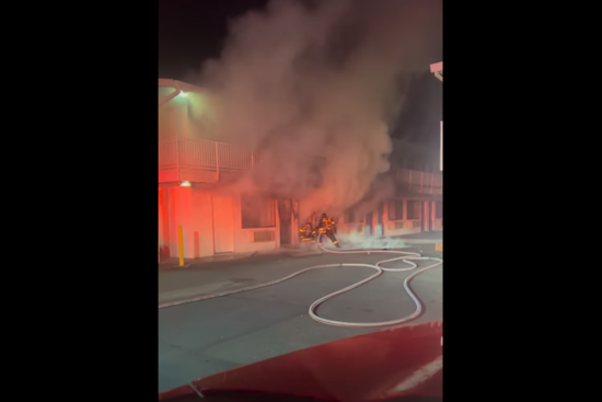 VIDEO: Firefighters Quell Blaze at Santa Rosa Motel 6, One Injured and Evacuated
