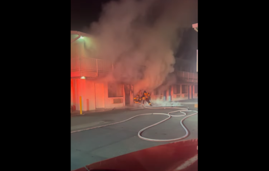 VIDEO: Firefighters Quell Blaze at Santa Rosa Motel 6, One Injured and Evacuated