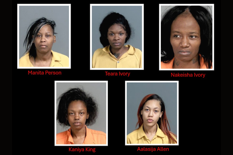 Five Flint Women Charged with Felony Retail Fraud After Theft Spree at Oak Brook Square