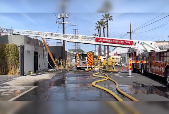 Five Los Angeles Firefighters Injured Battling Blaze at Unlicensed Cannabis Site in Downtown LA