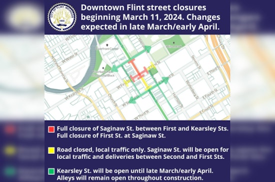 Flint's Saginaw Street Braces for Final Phase of Historic Restoration Project