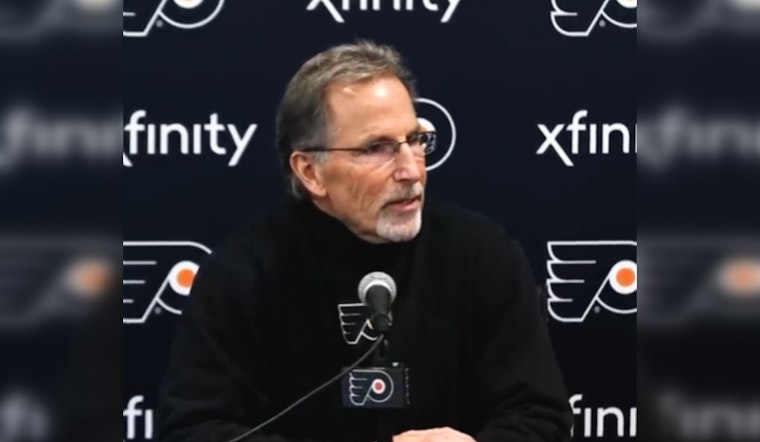 Flyers Coach Tortorella Suspended for 2 Games, Fined $50K After Game Misconduct in Philadelphia