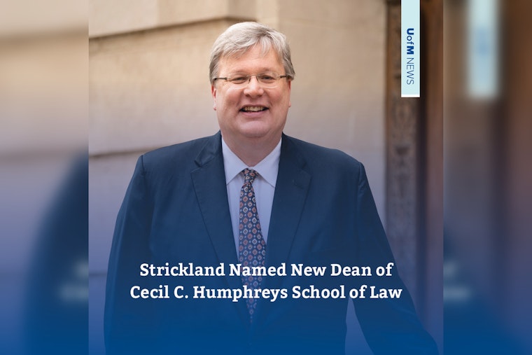 Former Memphis Mayor Jim Strickland Appointed Dean of University of Memphis Law School