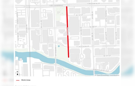 Fort Lauderdale Braces for Overnight Construction to Upgrade Downtown Water Mains by Summer 2024