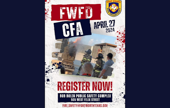 Fort Worth Fire Department Launches Citizen's Fire Academy for Public Education on Fire Safety