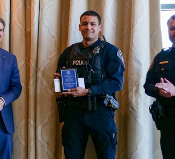 Fort Worth Officer Honored with Prestigious Award for Heroic Lifesaving Effort