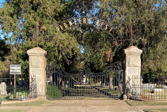 Fort Worth's Pioneers Rest Cemetery to Receive $30,000 for Restoration from Texas Historical Commission