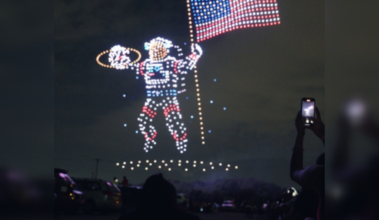 From Meme to Mainstream, Austin's Skies Shine with 600-Drones Light Spectacle at SXSW