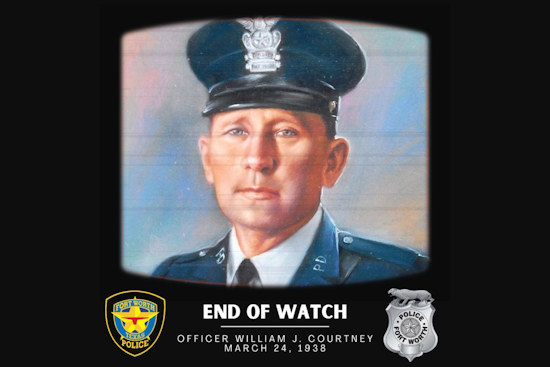 FWPD Pays Tribute to Trailblazing Bike Officer William J. Courtney, 86 Years After Line-of-Duty Death