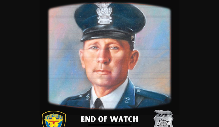 FWPD Pays Tribute to Trailblazing Bike Officer William J. Courtney, 86 Years After Line-of-Duty Death