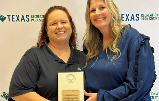 Garland Parks & Rec Leader Heather Lambert Honored with Dual Awards at Texas Industry Expo