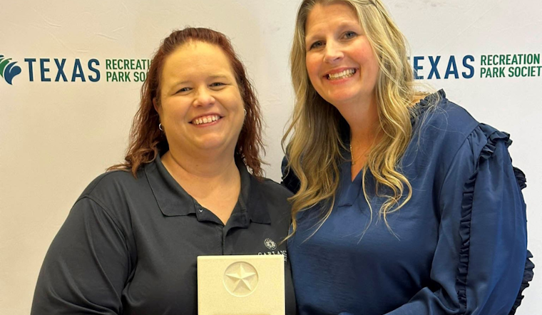 Garland Parks & Rec Leader Heather Lambert Honored with Dual Awards at Texas Industry Expo