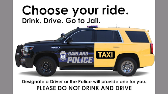 Garland Police Ramp Up DWI Patrols Amid Spring Break Frenzy, Revelers Warned of Jail Time and Fines