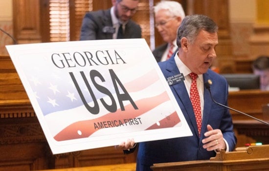 Georgia Senate Passes "America First" License Plate Bill, Hopes to Boost State Funds Amid Patriotic Surge