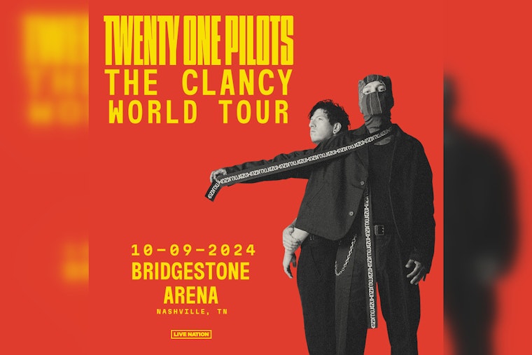 Get Ready, Nashville: Twenty One Pilots to Ignite Bridgestone Arena with "The Clancy World Tour" This October