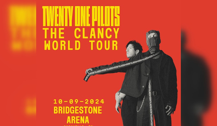 Get Ready, Nashville: Twenty One Pilots to Ignite Bridgestone Arena with "The Clancy World Tour" This October