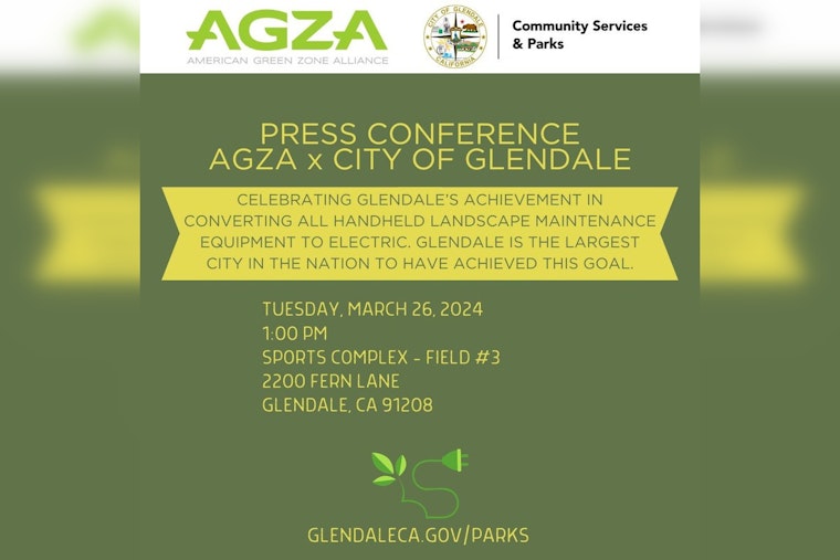 Glendale Powers Up Sustainability, City Leads in Transition to Electric Landscape Equipment