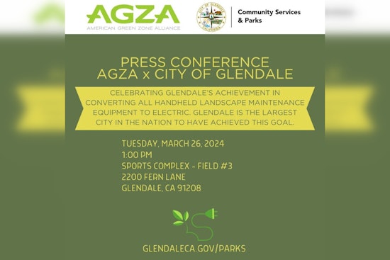Glendale Powers Up Sustainability, City Leads in Transition to Electric Landscape Equipment