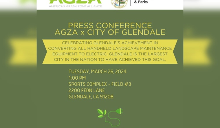 Glendale Powers Up Sustainability, City Leads in Transition to Electric Landscape Equipment