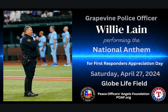 Globe Life Field Honors Heroes on First Responders Appreciation Day During Rangers Game