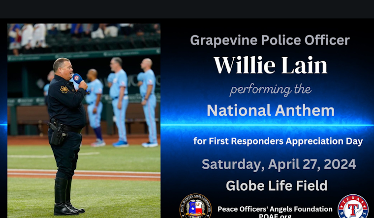 Globe Life Field Honors Heroes on First Responders Appreciation Day During Rangers Game