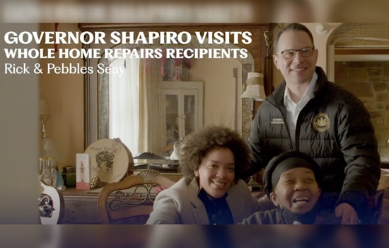 Gov. Shapiro Advocates for $50M Boost to Pennsylvania Whole-Home Repairs Program during Philly Visit