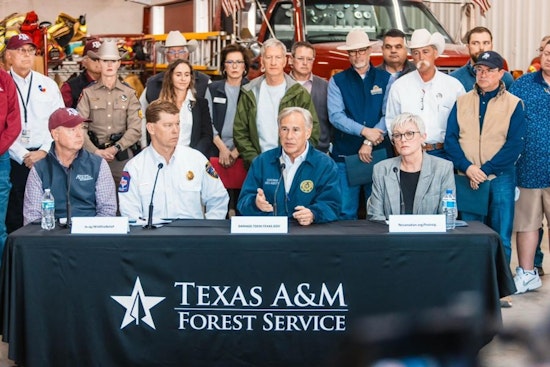 Governor Greg Abbott Revisits Panhandle Wildfire Scene, Texas Grapples with Record-Breaking Blaze in Canadian