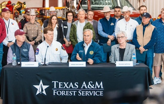 Governor Greg Abbott Revisits Panhandle Wildfire Scene, Texas Grapples with Record-Breaking Blaze in Canadian