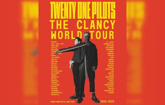 Grammy-Winning Twenty One Pilots to Rock Philly on 'Clancy World Tour' This September