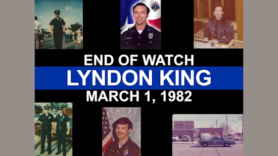 Grand Prairie Police Department Honors Legacy of Officer Lyndon King, Fallen in the Line of Duty