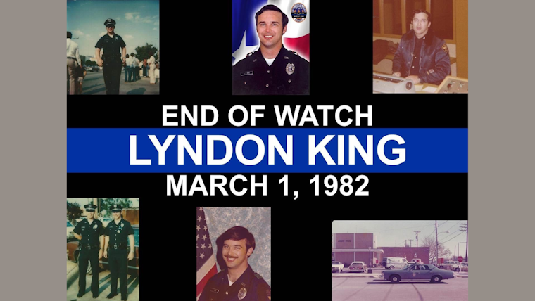 Grand Prairie Police Department Honors Legacy of Officer Lyndon King, Fallen in the Line of Duty