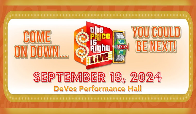 Grand Rapids Anticipates Big Wins as 'The Price Is Right Live' Returns to DeVos Performance Hall This Fall