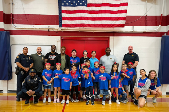 Grapevine Spring Break Sports Camp Celebrates Youth and Community Police Partnership