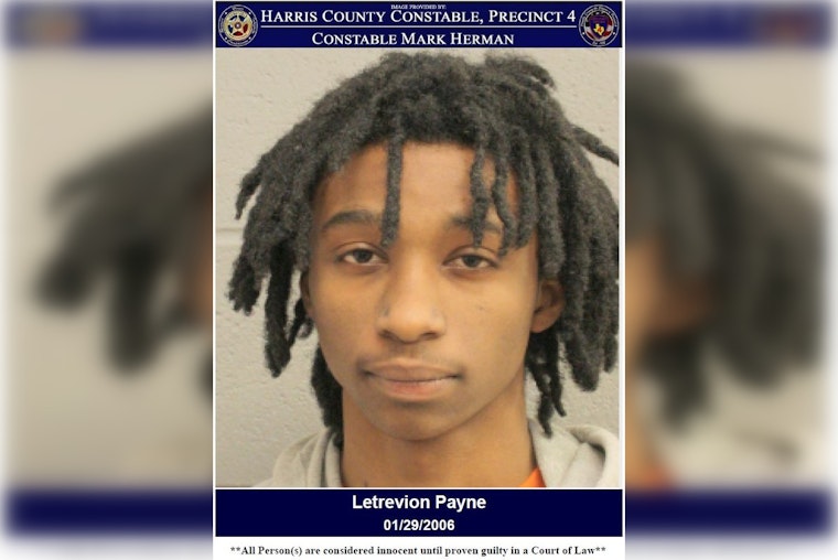 Harris County Deputies Arrest Letrevion Payne on Car Burglary