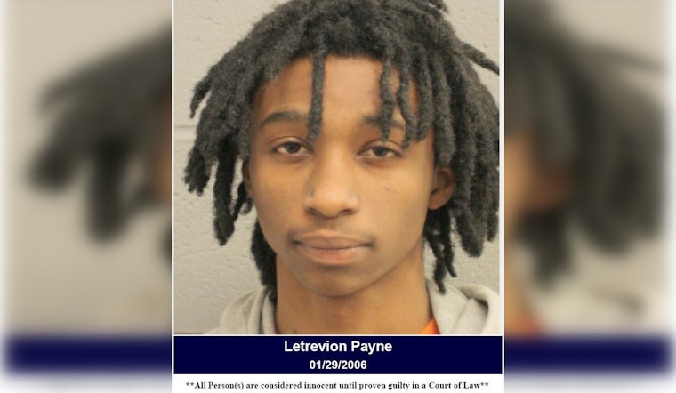 Harris County Deputies Arrest Letrevion Payne on Car Burglary Suspicion and Outstanding Warrants