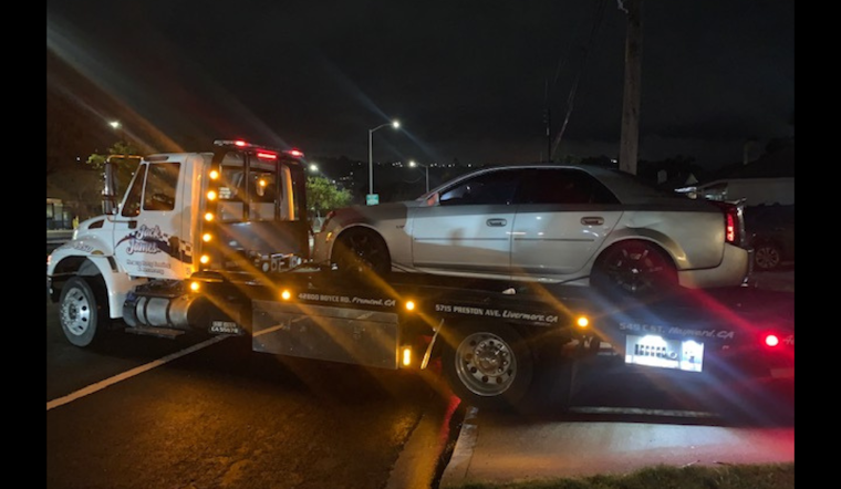 Hayward Police Impound Notorious Cadillac for Reckless Driving and Sideshow Antics