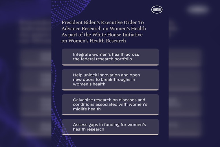 Healthcare Equality Leaps Forward, White House Announces Landmark Women's Health Research Initiative
