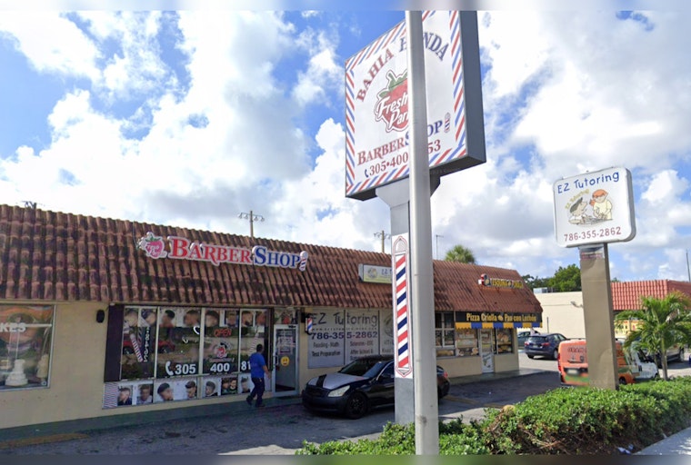 Hialeah Barber Shop Decimated by Early Morning Arson Attack, Police Investigate Intentional Blaze