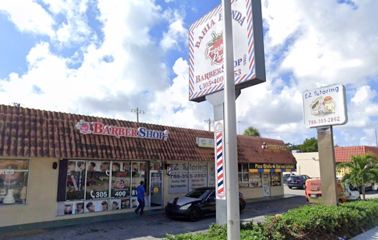 Hialeah Barber Shop Decimated by Early Morning Arson Attack, Police Investigate Intentional Blaze