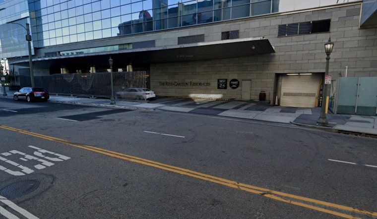 Hijacker's Wild Ride Ends in Crash at LA's Ritz-Carlton; Downtown Chaos Caught on Cam