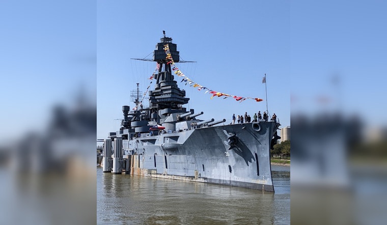 Historic Battleship Texas Set to Embark on Next Restoration Phase in Galveston Channel