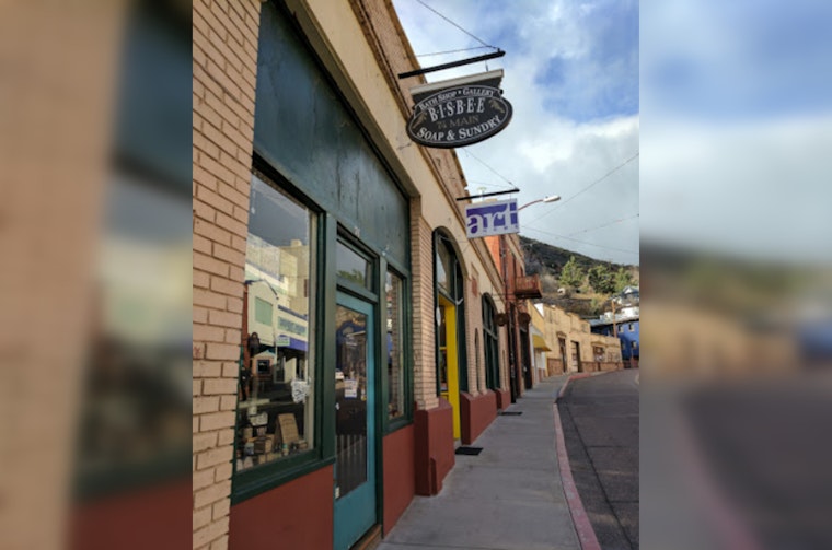 Historic Bisbee Main Street Shops Devastated by Fire, Community Faces