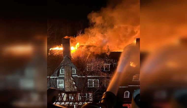 Historic Oakhurst Manor in Northbridge Ravaged by Five-Alarm Inferno