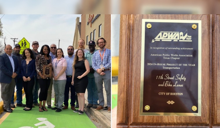 Houston Mayor John Whitmire Reevaluates Award-Winning 11th Street Bikeway Amidst Traffic Concerns