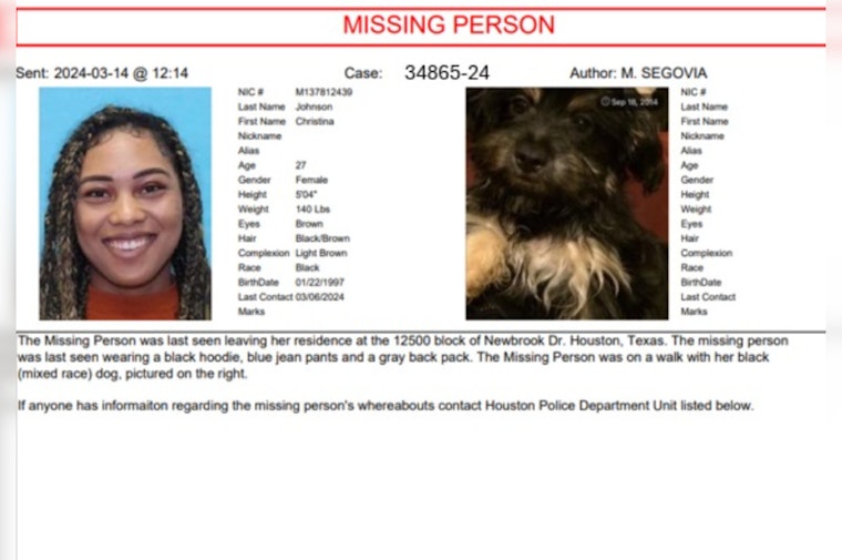 Houston Police Escalate Search for Missing Woman Christina Johnson Amid Community Concern